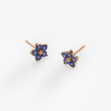 Crystal Forget-Me-Not Flower Earrings - Aaria Tees Aaria Tees