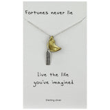 Fortunes Never Lie Sterling Necklace - Aaria Tees Aaria Tees