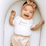 monthly milestone gift set | taupe - Aaria Tees Aaria Tees