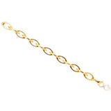 Frankie Oval Link Bracelet Aaria Tees