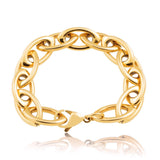 Frankie Oval Link Bracelet Aaria Tees
