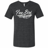 Free Bird - Unisex V-Neck Tee Aaria Tees