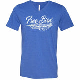 Free Bird - Unisex V-Neck Tee Aaria Tees