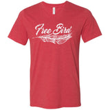 Free Bird - Unisex V-Neck Tee - Aaria Tees Aaria Tees