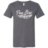 Free Bird - Unisex V-Neck Tee Aaria Tees