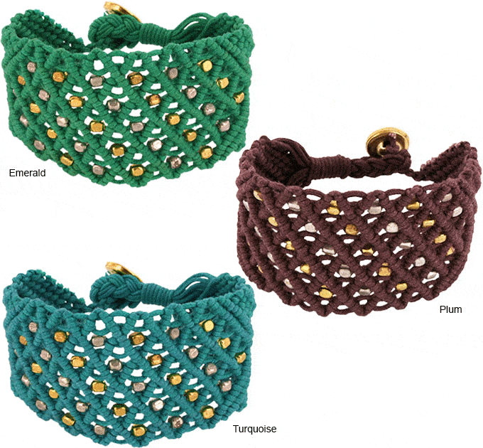Free Spirit Crochet Cuff - Aaria Tees Aaria Tees
