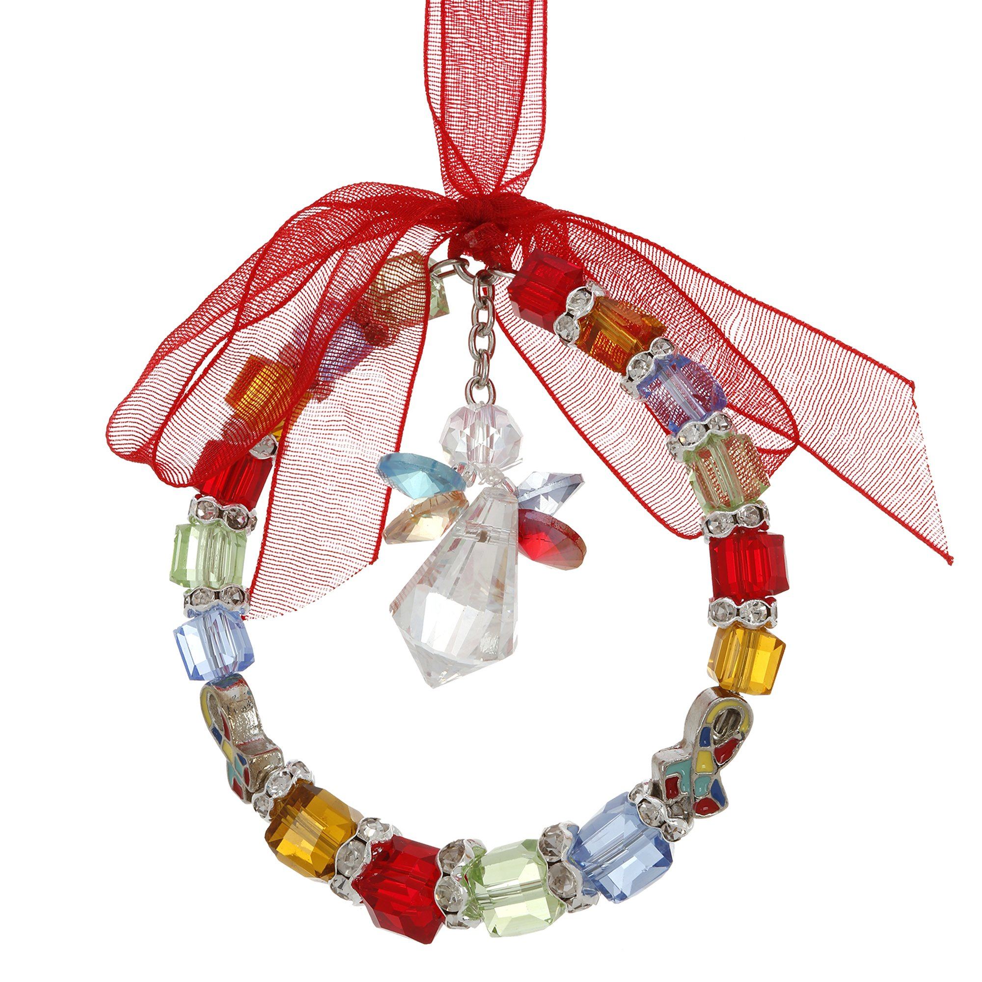 Free Spirited Angel Autism Ornament - Aaria Tees Aaria Tees
