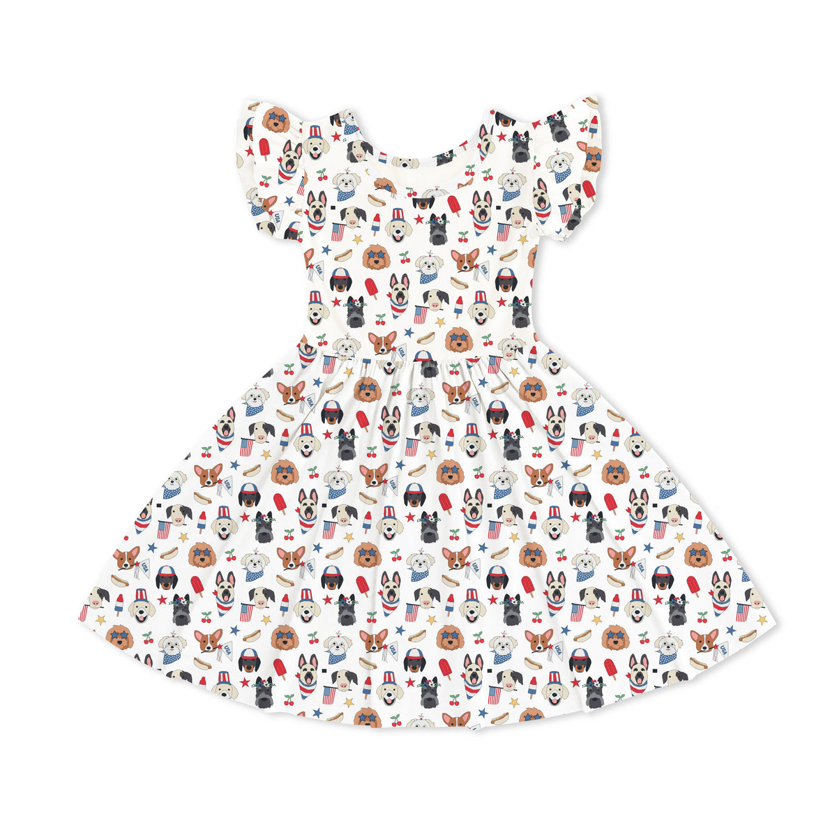 Freedom Dogs (Bodysuit Dress) - Aaria Tees