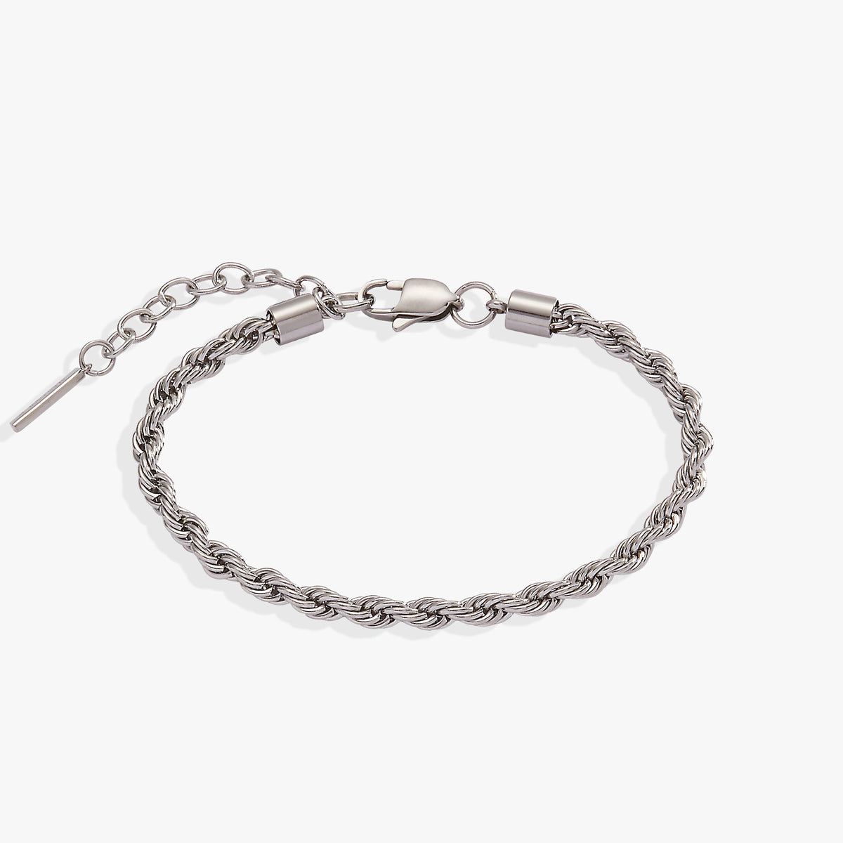 French Rope Stainless Adjustable Bracelet - Aaria Tees