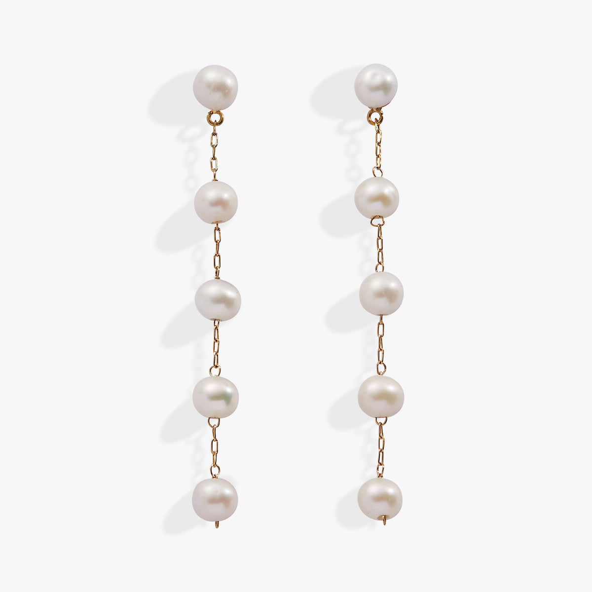 Freshwater Pearl Drop Earrings - Aaria Tees