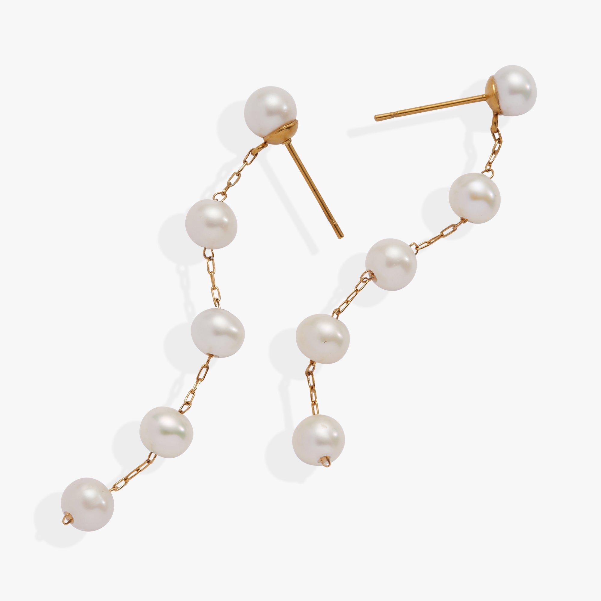 Freshwater Pearl Drop Earrings - Aaria Tees Aaria Tees