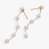 Freshwater Pearl Drop Earrings - Aaria Tees Aaria Tees