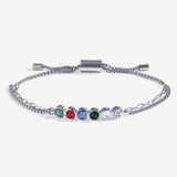 Friend Hidden Message Acrostic Bolo Bracelet - Aaria Tees Aaria Tees