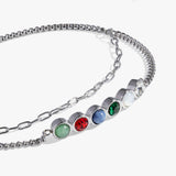 Friend Hidden Message Acrostic Bolo Bracelet - Aaria Tees Aaria Tees