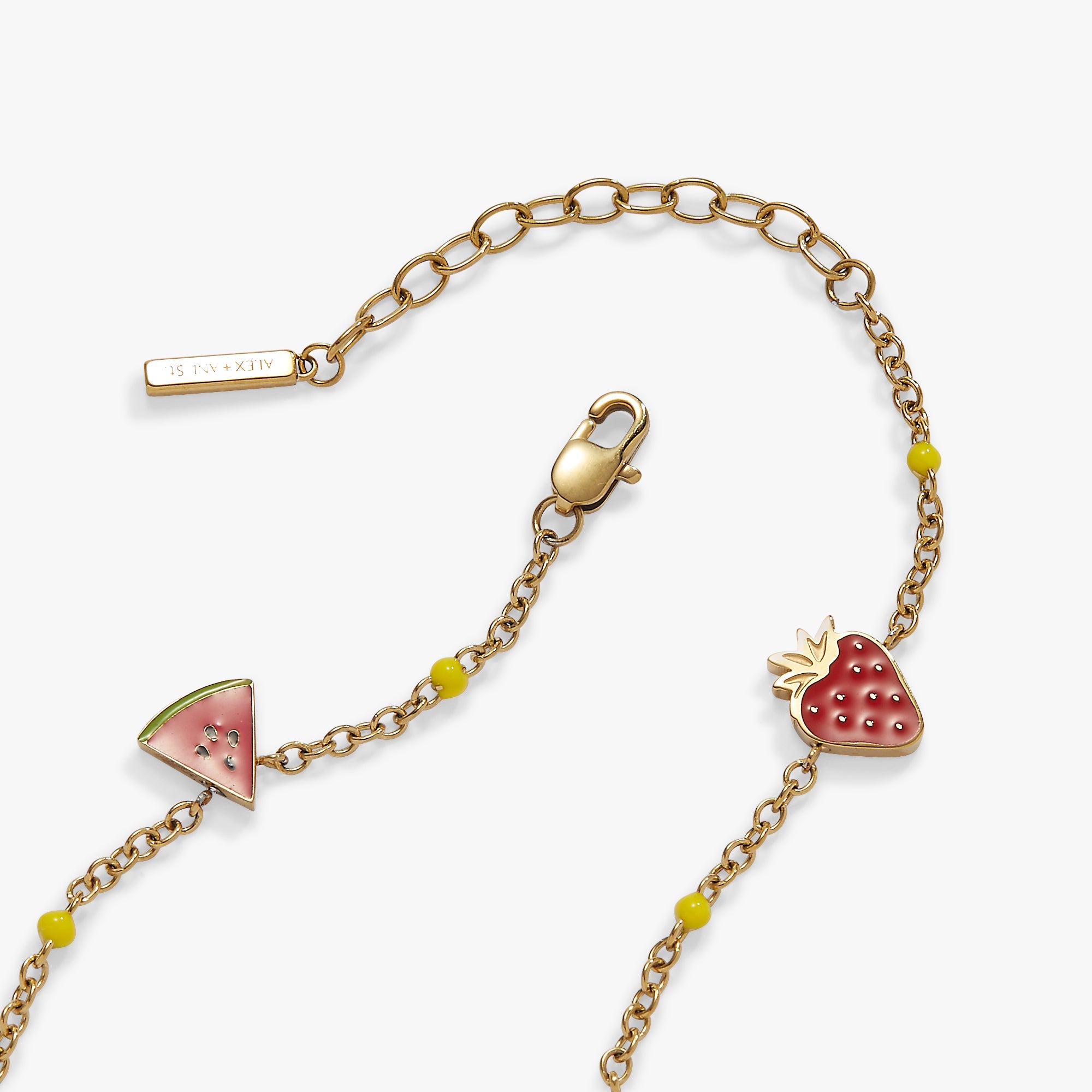 Fruit Inline Charm Anklet - Aaria Tees Aaria Tees