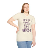 Funny D&D "Let’s Roll Nerds" Shirt - Aaria Tees Aaria Tees