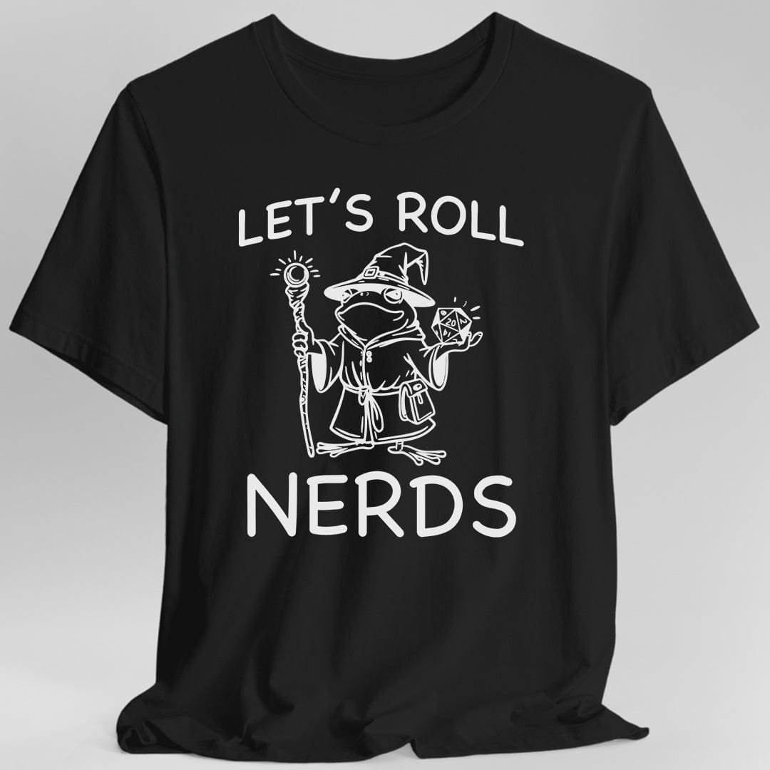Funny D&D "Let’s Roll Nerds" Shirt - Aaria Tees Aaria Tees