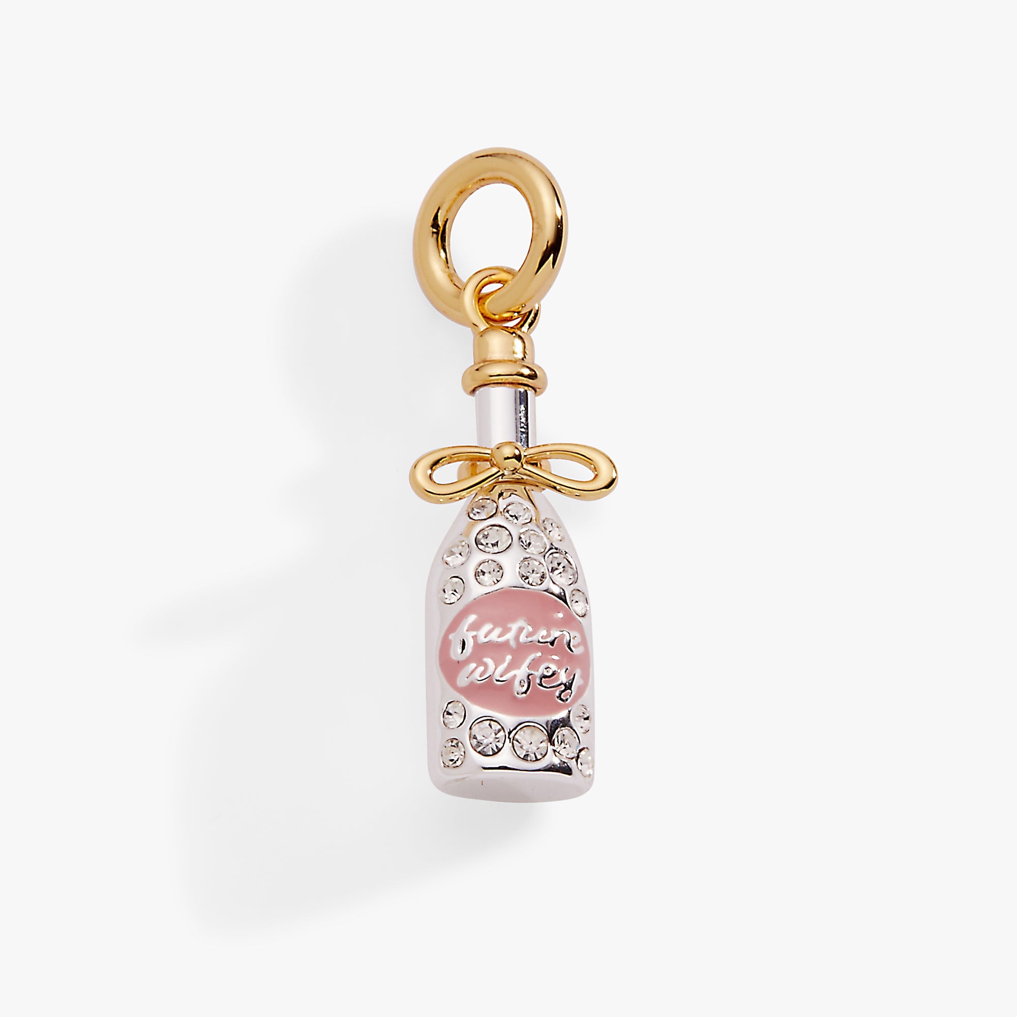 ‘Future Wifey’ Crystal Champagne Charm - Aaria Tees Aaria Tees