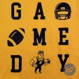 GAME DAY ADULT Newton Railers Gold Crewneck Sweatshirt - Aaria Tees Aaria Tees