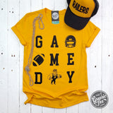 GAME DAY ADULT Newton Railers Gold Short Sleeve Unisex Tee - Aaria Tees Aaria Tees