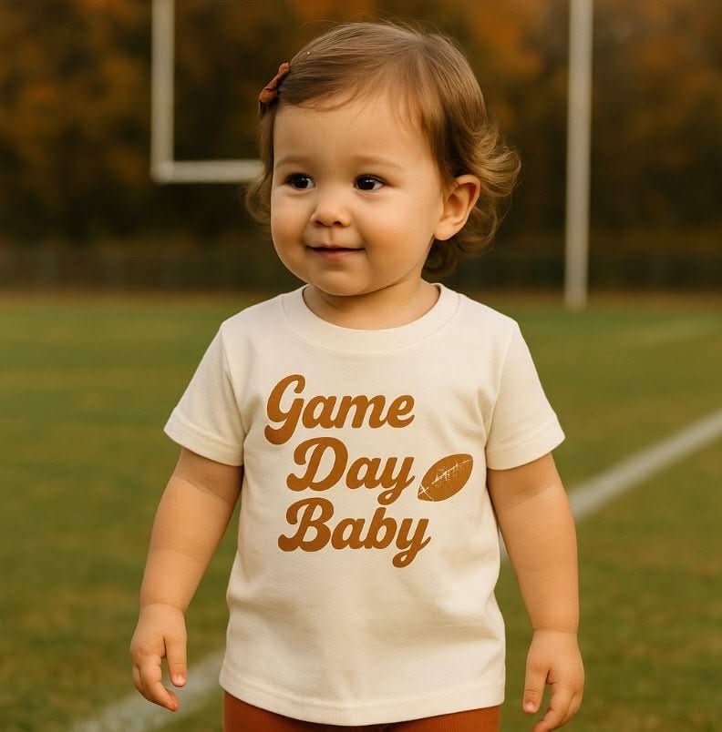 graphic tee | Game Day Baby - Aaria Tees Aaria Tees