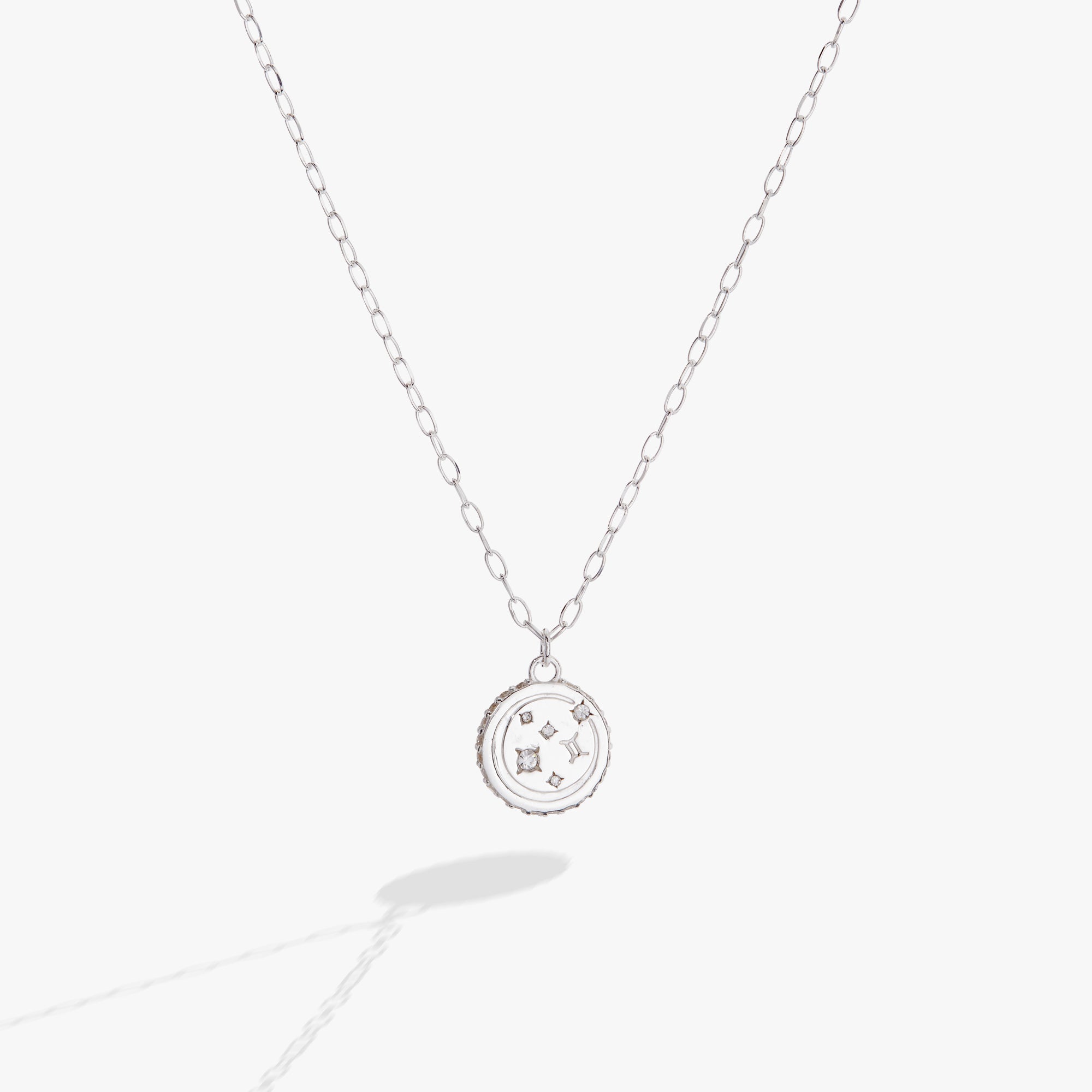 Gemini Zodiac Precious Necklace - Aaria Tees Aaria Tees