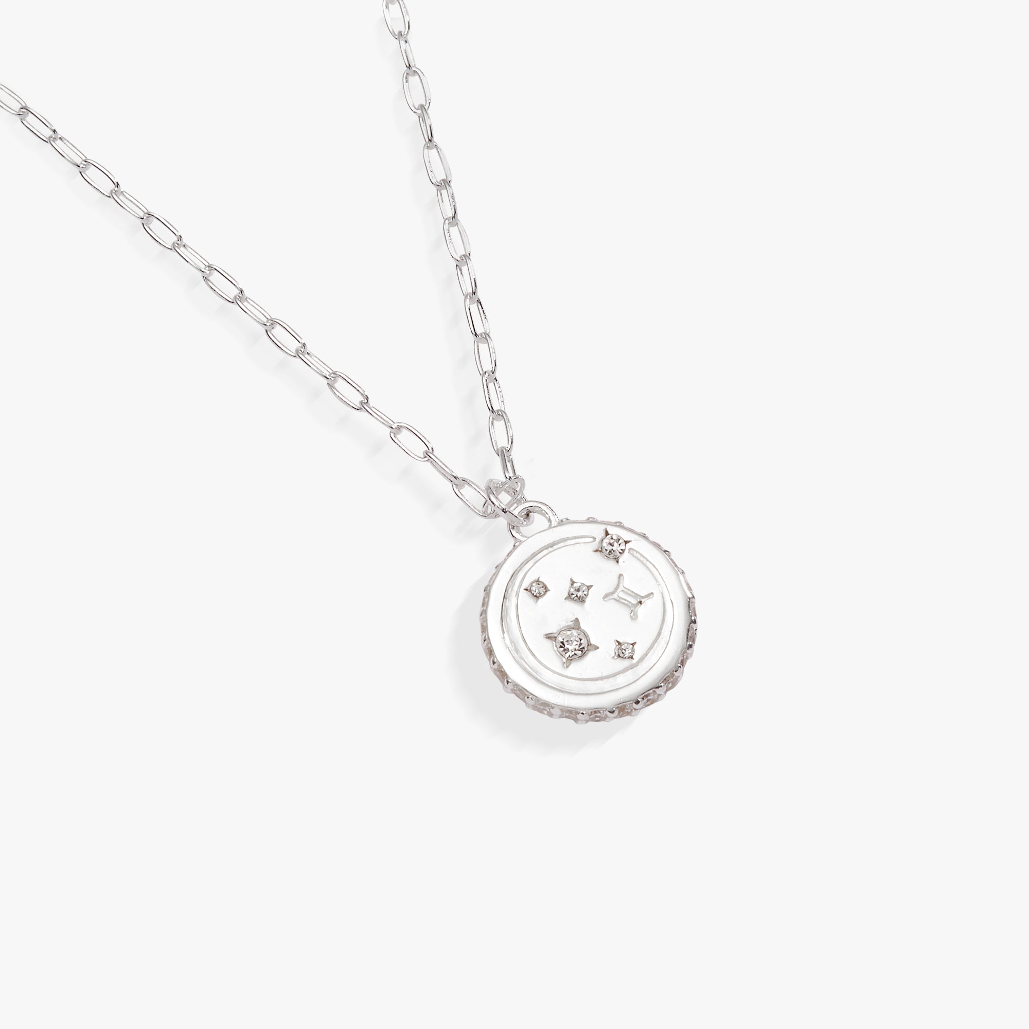 Gemini Zodiac Precious Necklace - Aaria Tees Aaria Tees