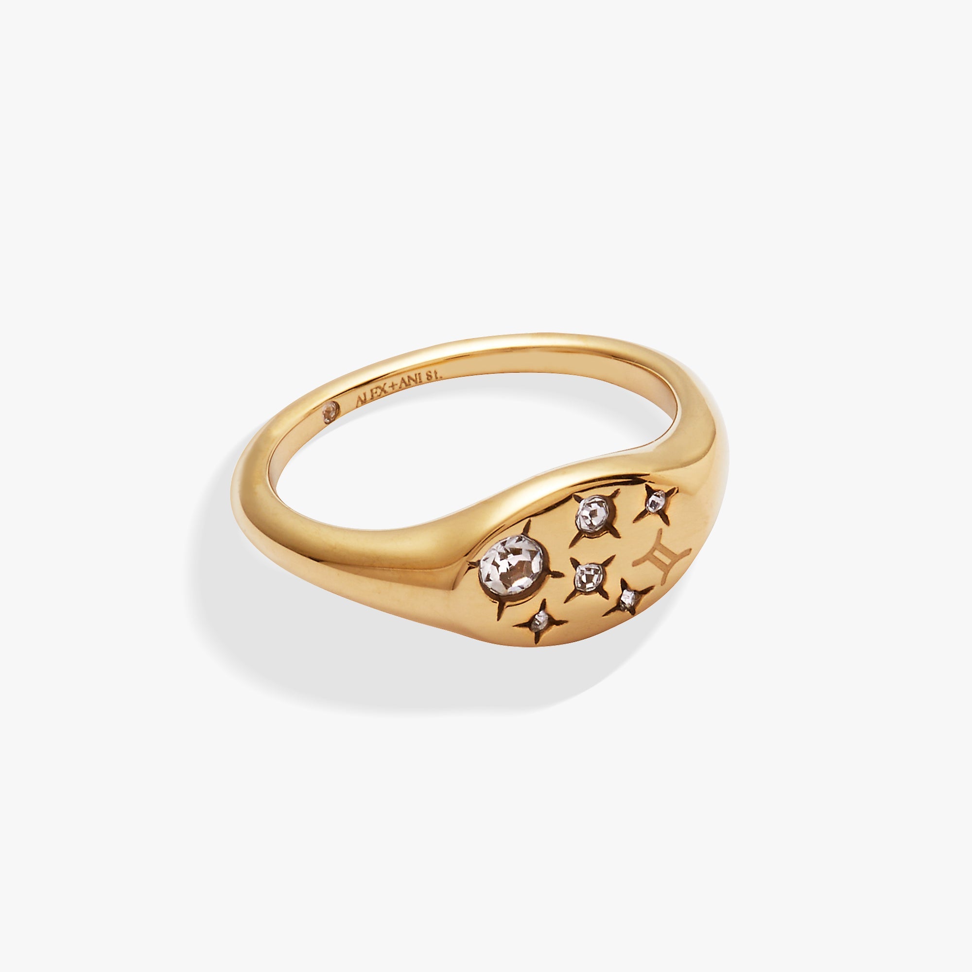 Gemini Zodiac Ring - Aaria Tees Aaria Tees