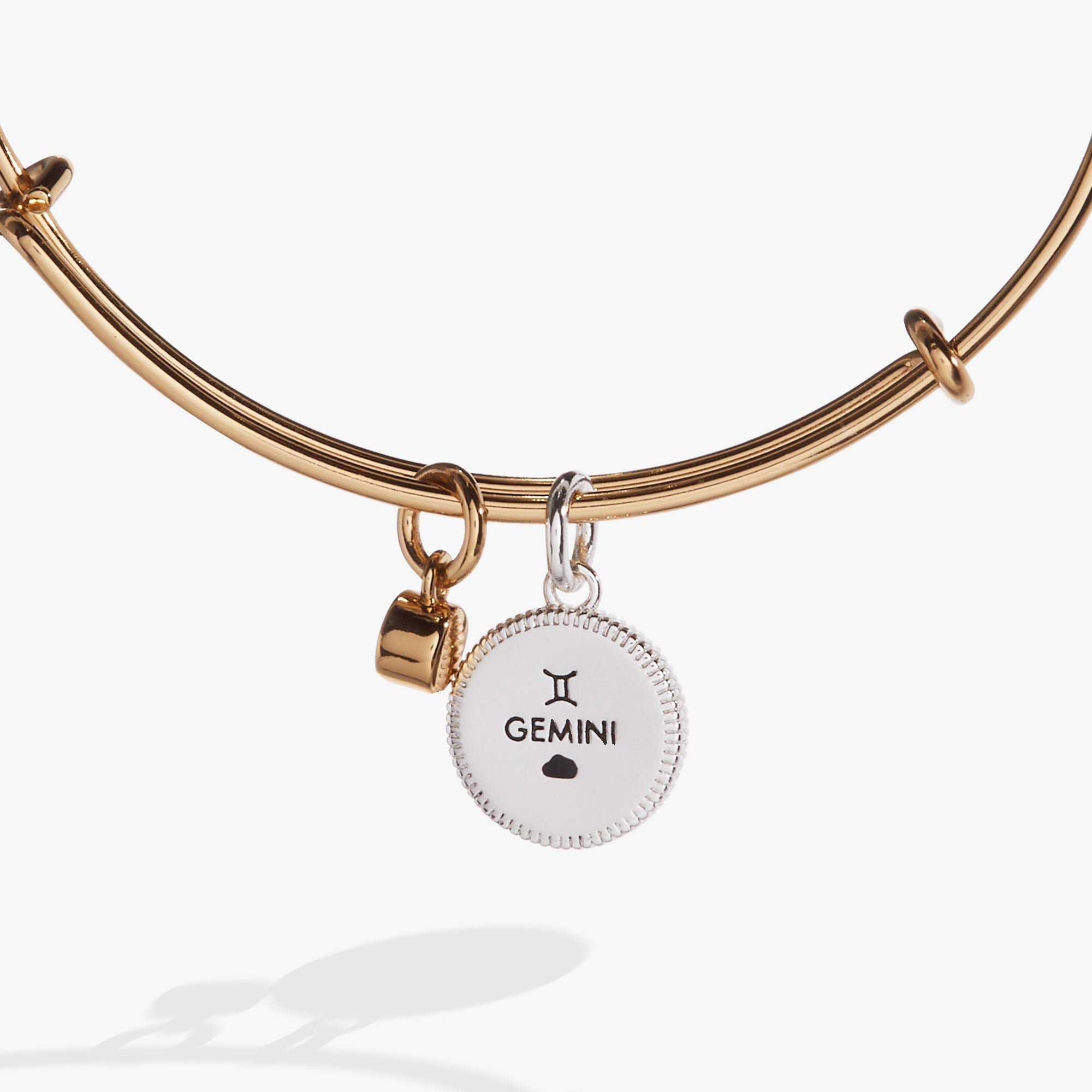 Gemini Zodiac Charm Bangle - Aaria Tees Aaria Tees