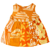 Ghana Batik Girl's Paneled Sundress - Aaria Tees Aaria Tees