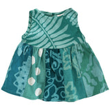Ghana Batik Girl's Paneled Sundress - Aaria Tees Aaria Tees