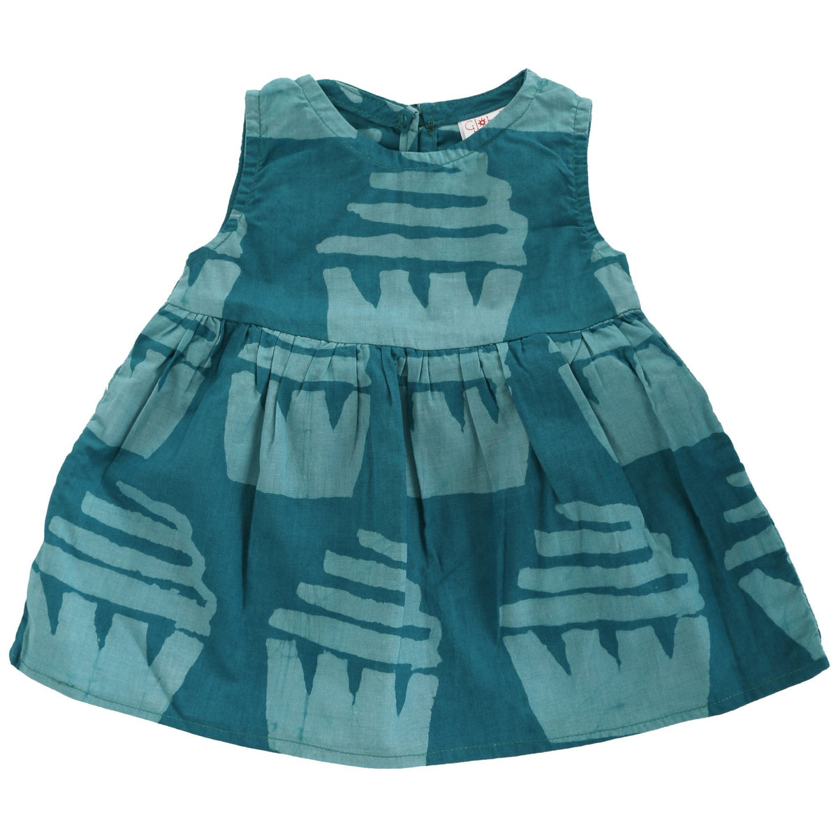 Ghana Batik Girls' Sundress - Aaria Tees