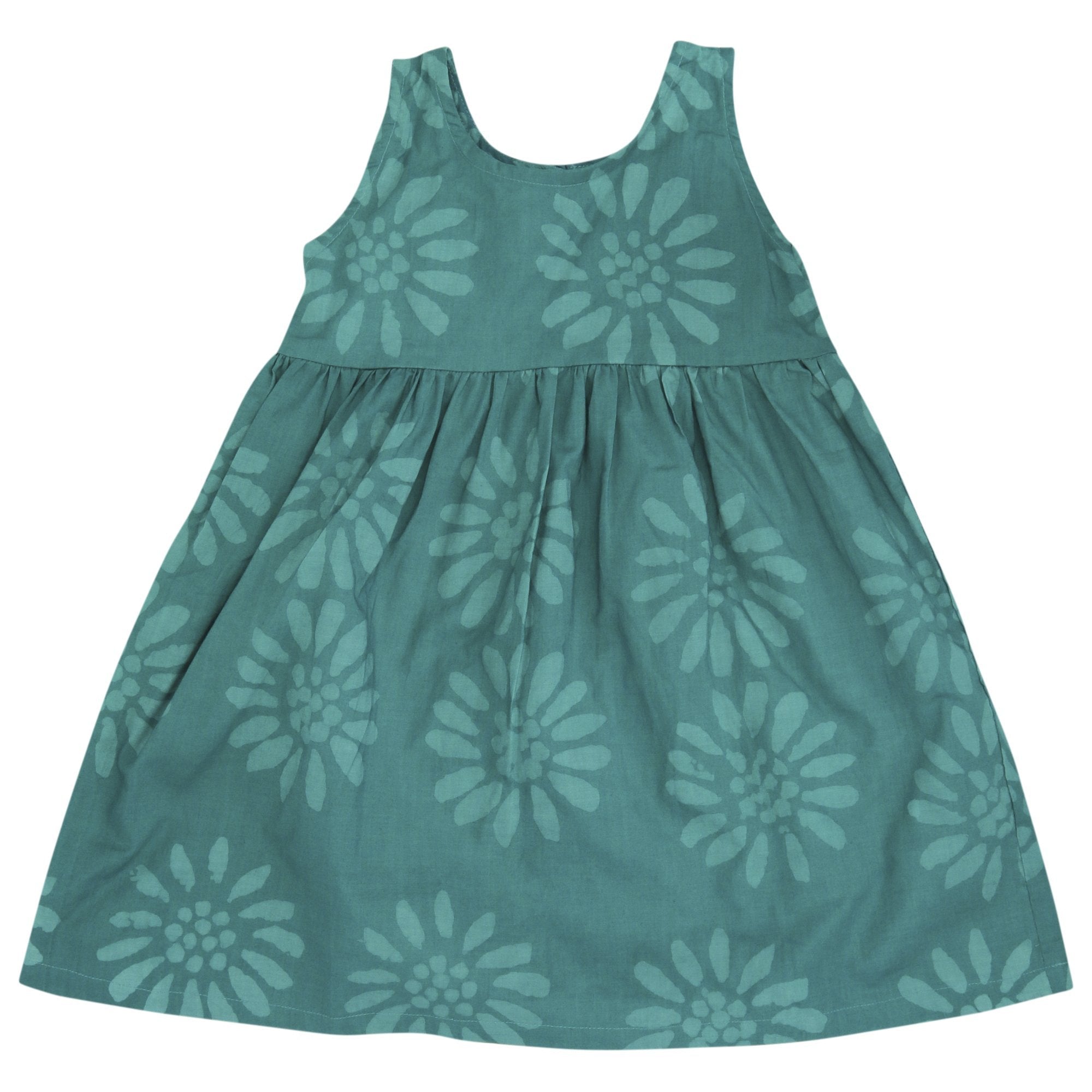 Ghana Batik Girls' Sundress - Aaria Tees Aaria Tees