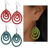 Ghana Sankofa Earrings - Aaria Tees Aaria Tees