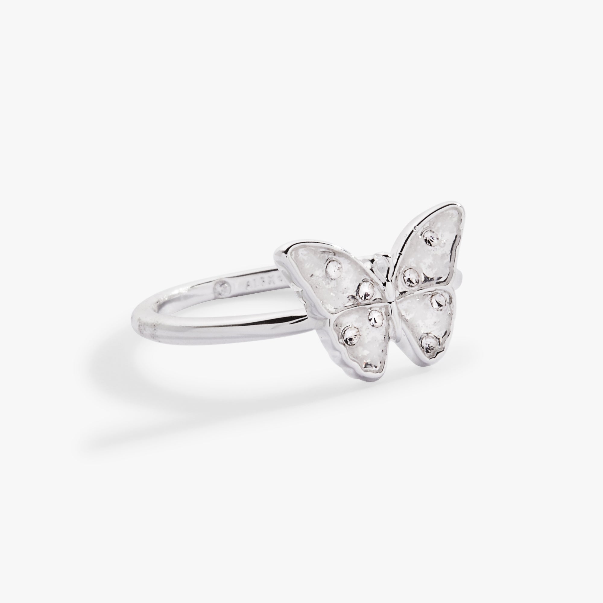 Glass Butterfly Statement Ring - Aaria Tees Aaria Tees
