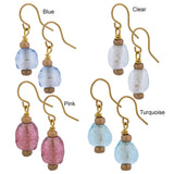 Glass Droplet Earrings - Aaria Tees Aaria Tees