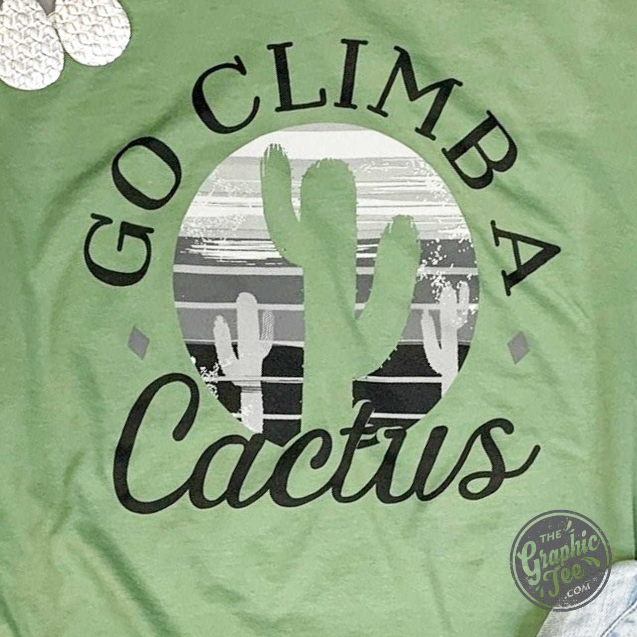 Go Climb A Cactus Tee - Aaria Tees Aaria Tees