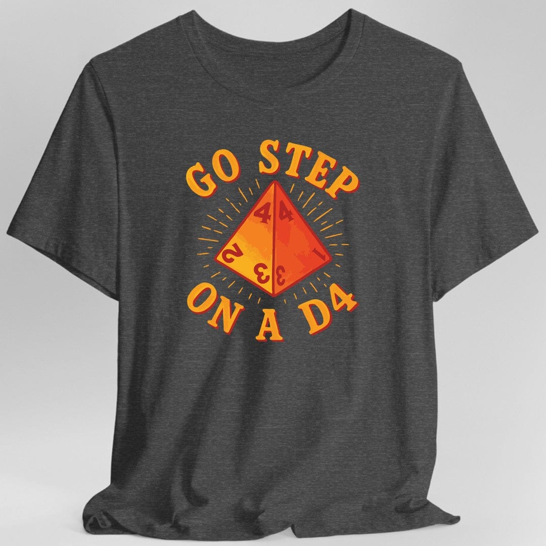 Go Step On A D4 Funny DnD T-Shirt - Aaria Tees Aaria Tees