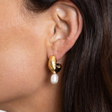 Laurie Pearl Earring Aaria Tees