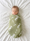 Golf Jacquard Knit Baby Blanket - Aaria Tees Aaria Tees