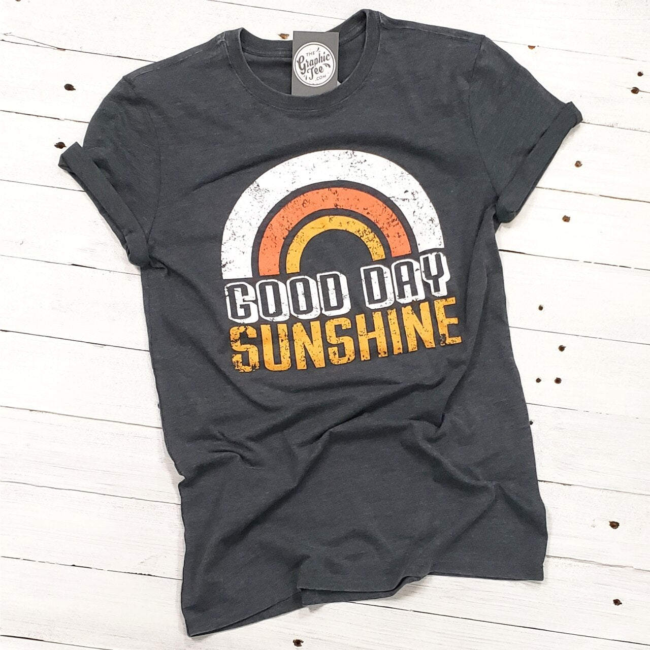 Good Day Sunshine - Vintage Tee - Aaria Tees Aaria Tees