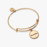 Grandma 'Wise And Warm, Her Love Feels Like Home' Charm Bangle - Aaria Tees Aaria Tees