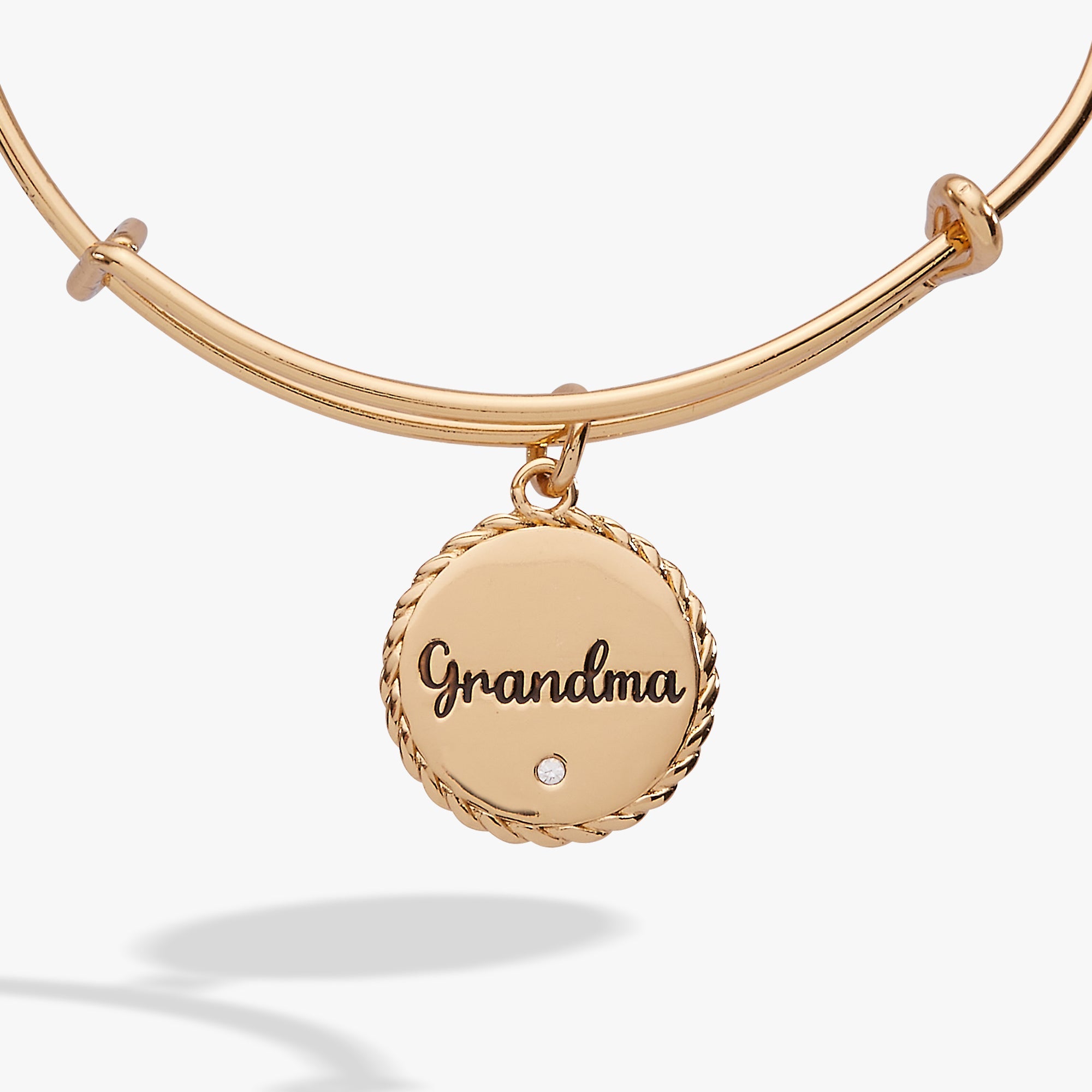 Grandma 'Wise And Warm, Her Love Feels Like Home' Charm Bangle - Aaria Tees Aaria Tees