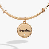 Grandma 'Wise And Warm, Her Love Feels Like Home' Charm Bangle - Aaria Tees Aaria Tees