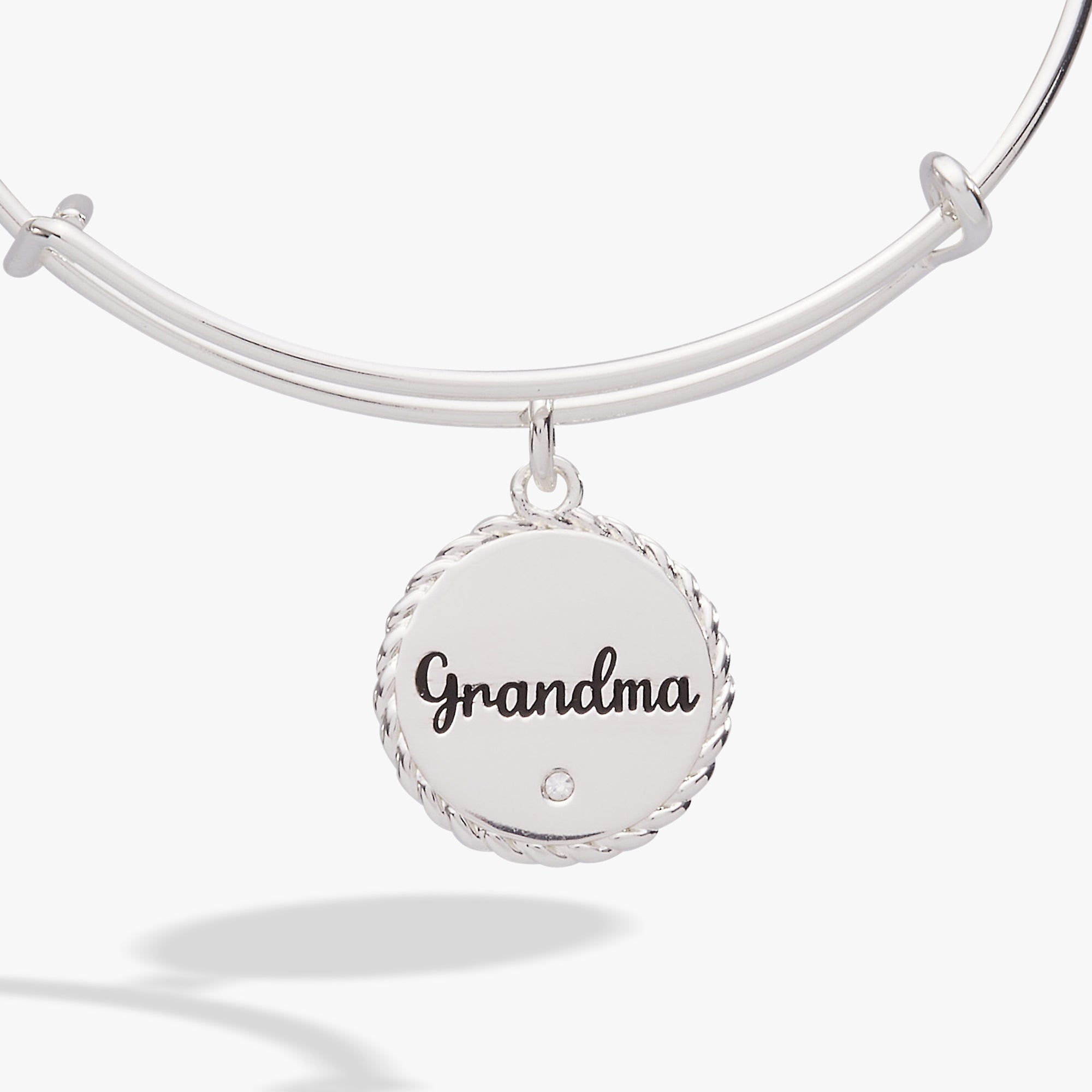 Grandma 'Wise And Warm, Her Love Feels Like Home' Charm Bangle - Aaria Tees Aaria Tees