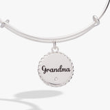 Grandma 'Wise And Warm, Her Love Feels Like Home' Charm Bangle - Aaria Tees Aaria Tees