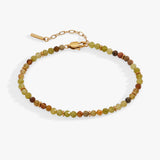 Green Ombre Semi-Precious Beaded Anklet - Aaria Tees Aaria Tees