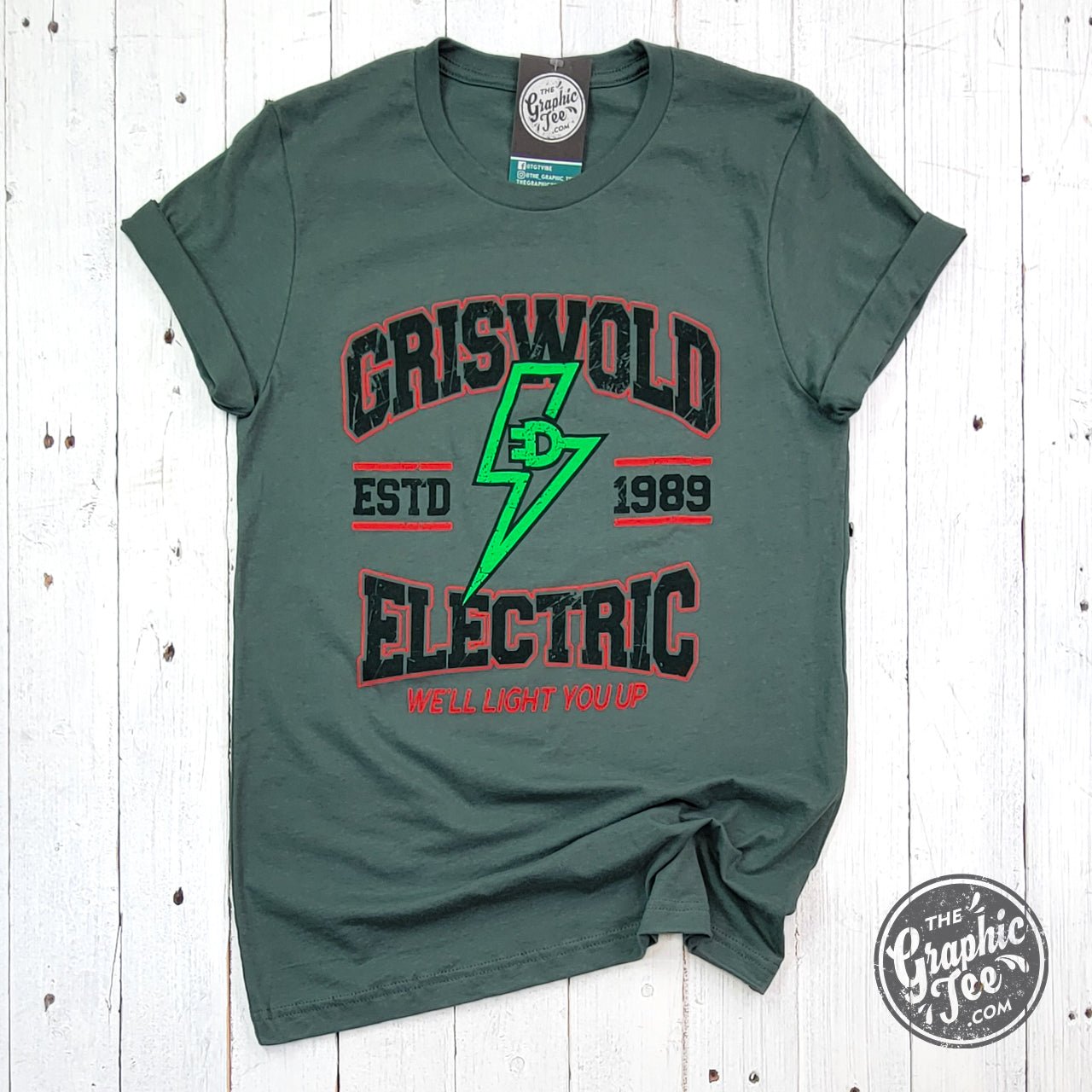 Griswold Electric Short Sleeve Tee - Aaria Tees Aaria Tees