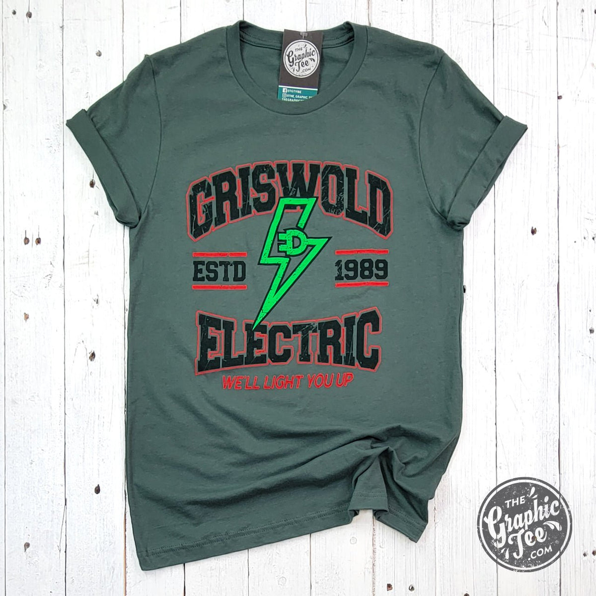 Griswold Electric Short Sleeve Tee - Aaria Tees