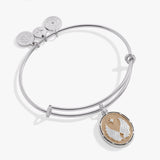 Two-Tone Guardian Angel Bangle - Aaria Tees Aaria Tees